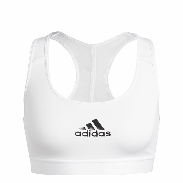 Adidas Bra Powerreact Training Women's Sports & Outdoors - White