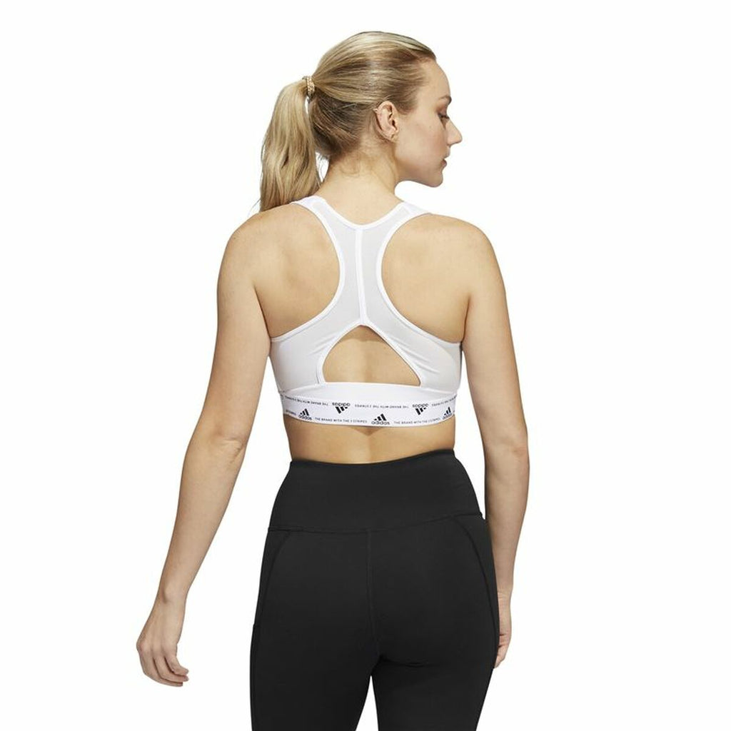 Adidas Bra Powerreact Training Women's Sports & Outdoors - White - product image 5