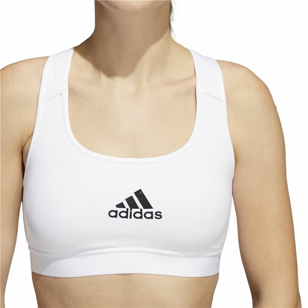 Adidas Bra Powerreact Training Women's Sports & Outdoors - White - product image 3