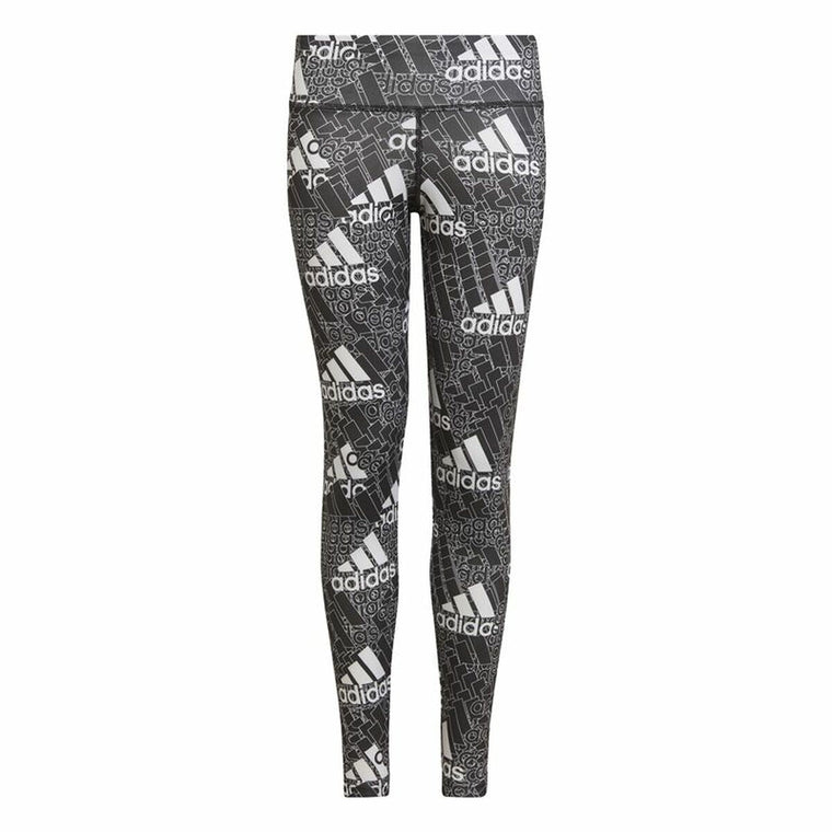 adidas Designed to Move Mädchen Leggings - Schwarz, Grau
