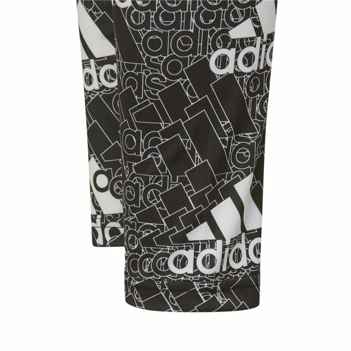 Adidas Designed to Move Girls' Leggings - Black, Grey - product image 4