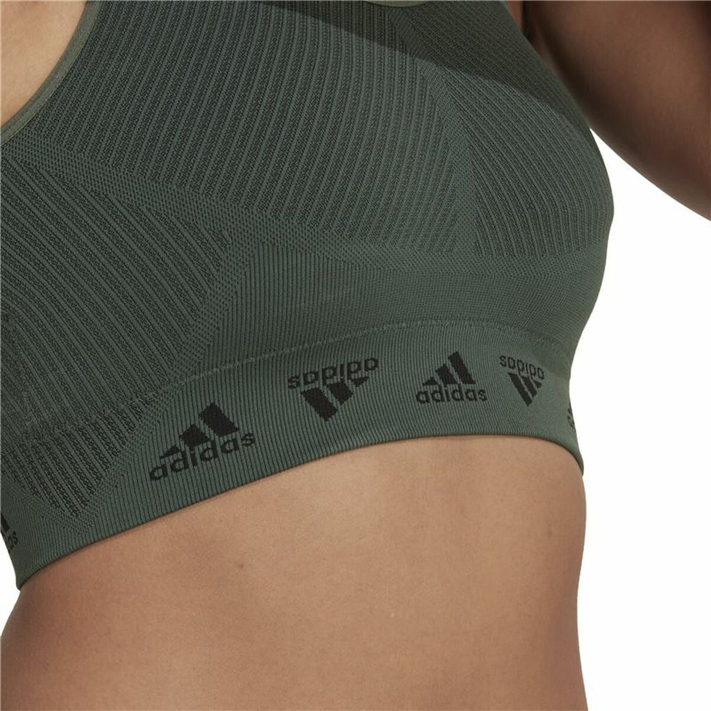 Adidas Bra Aeroknit Women's Sports & Outdoors - Olive - product image 5