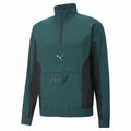 Puma Herren-Sweatshirt without Hood Fit Woven Training Grün – XL