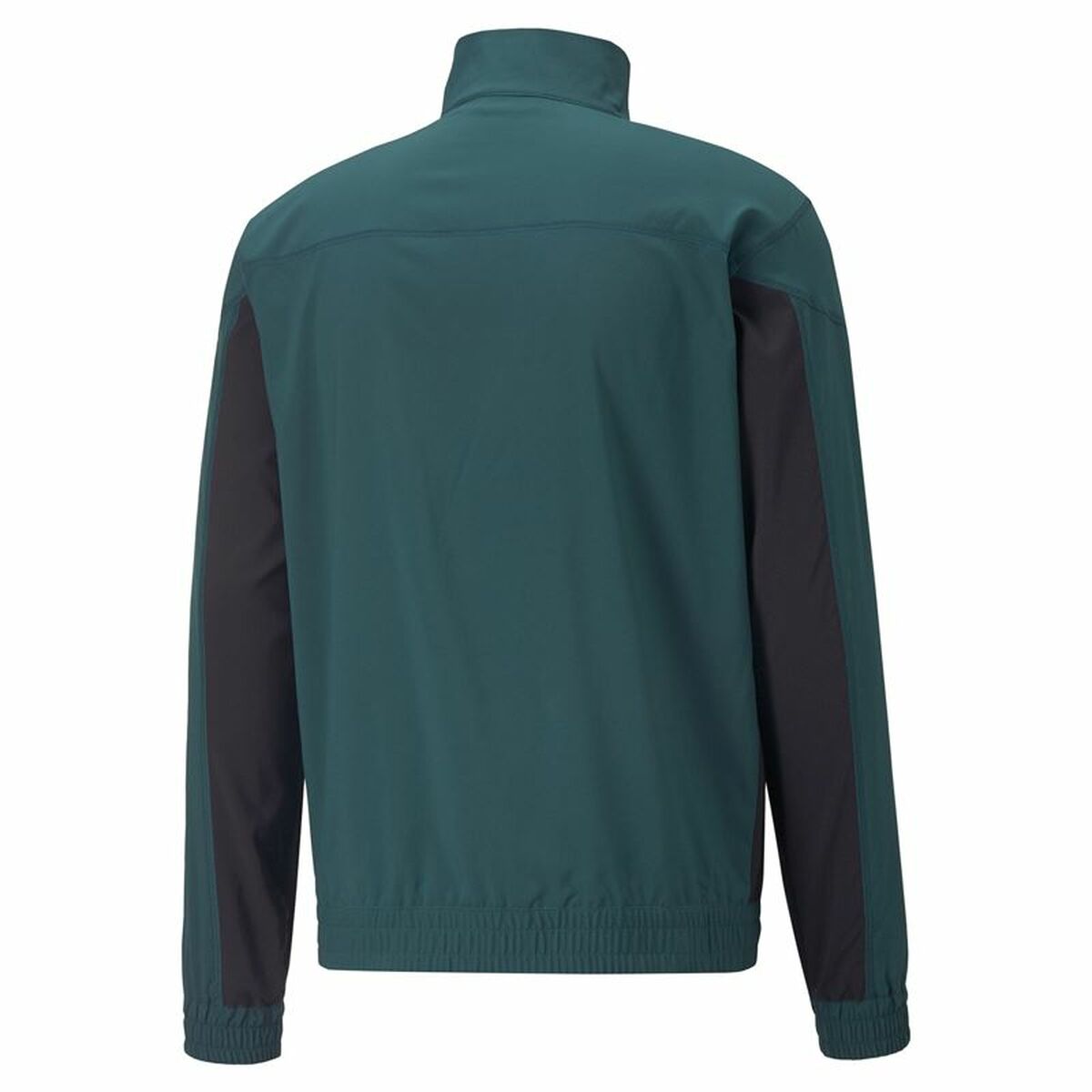 Puma Herren-Sweatshirt without Hood Fit Woven Training Grün