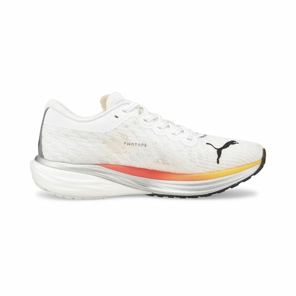 Puma Deviate Nitro Men's Running Shoes - White - product image 2