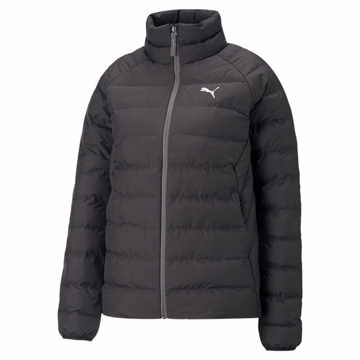 Puma Damen Sportjacke Active Polyball Dunkelgrau – XS