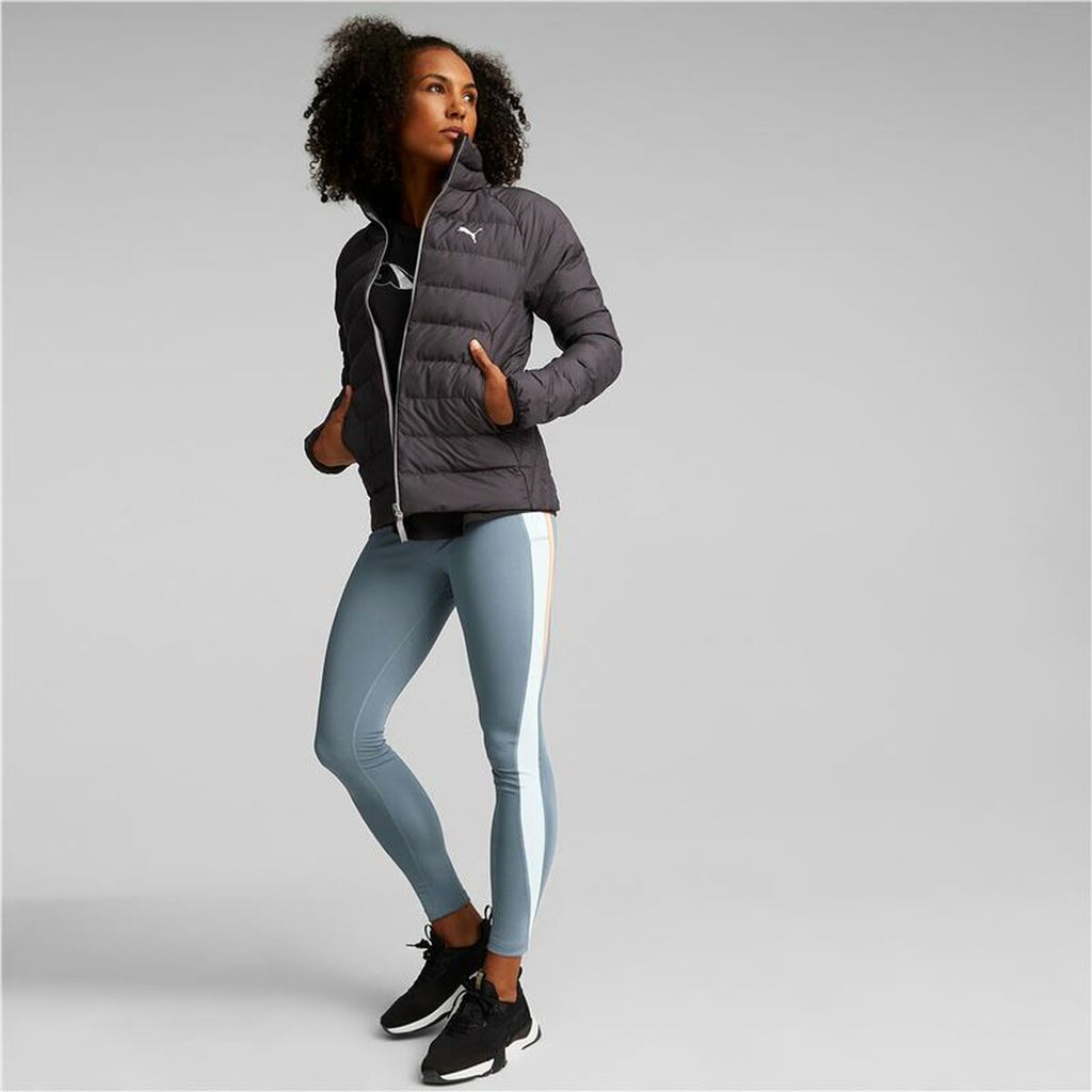 Puma Damen Sportjacke Active Polyball Dunkelgrau – Produktansicht 14