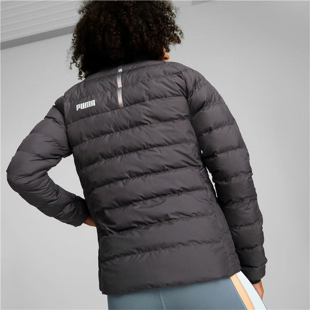 Puma Damen Sportjacke Active Polyball Dunkelgrau – Produktansicht 10