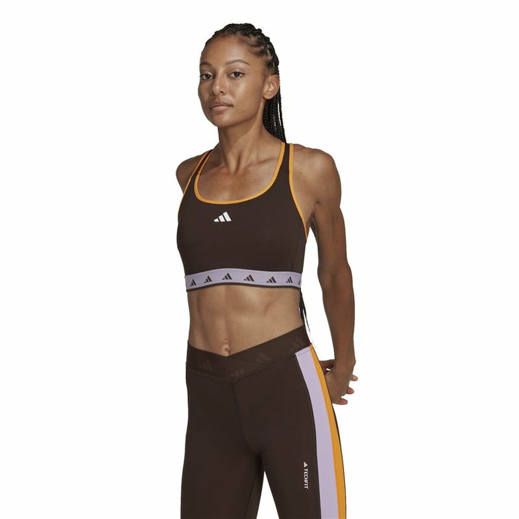 Adidas Bra Hyperglam Powerreact Women's Sports & Outdoors - Black - product image 16