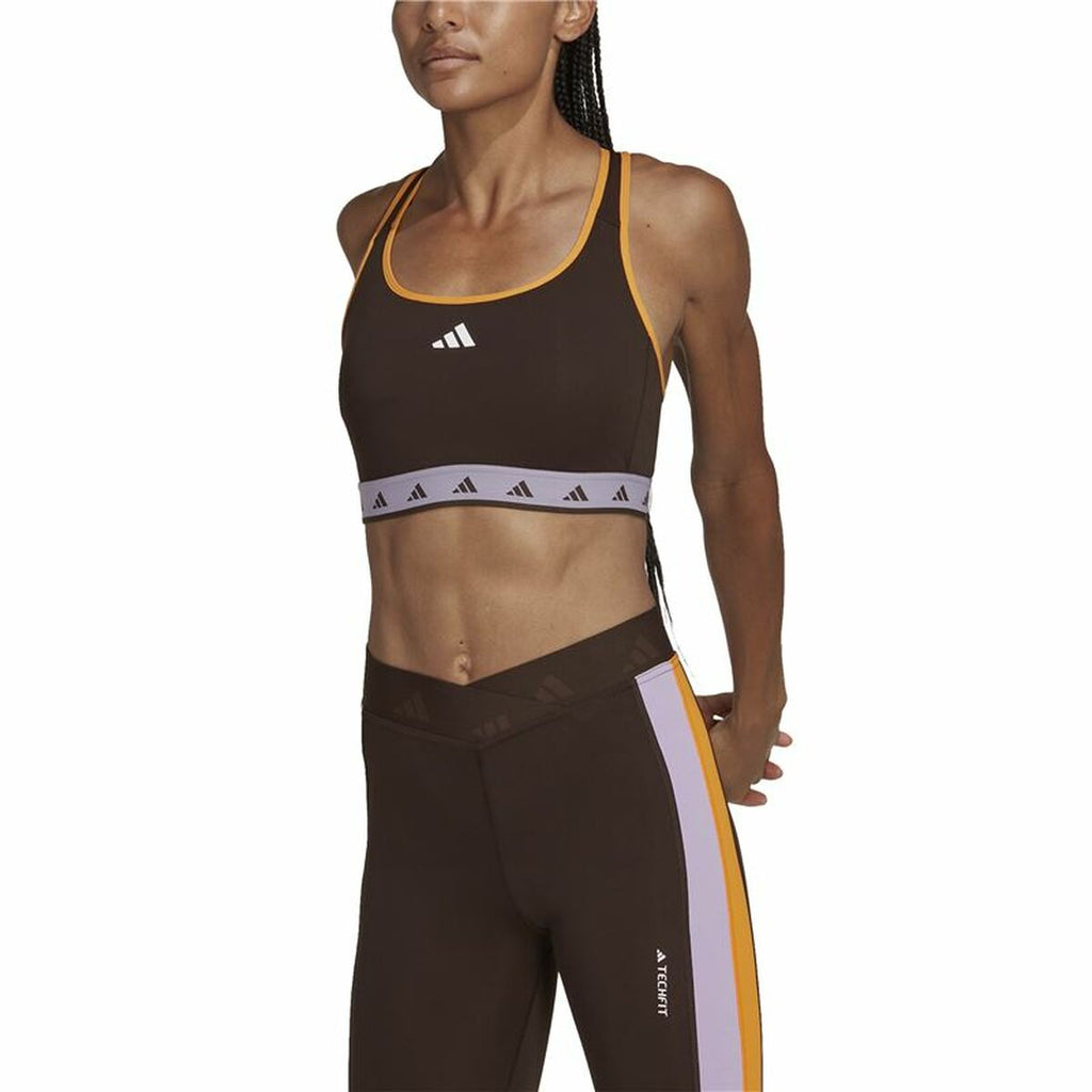 Adidas Bra Hyperglam Powerreact Women's Sports & Outdoors - Black - product image 13