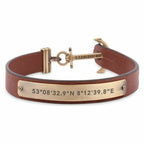 Paul Hewitt Herren Armband PH-MSC-M-BR Leather – 19,5 cm