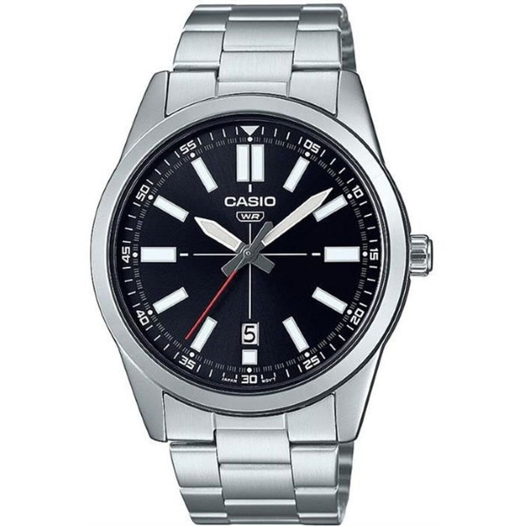 Casio Herrenuhr COLLECTION Schwarz Silber (Ø 41 mm) – Produktansicht 2