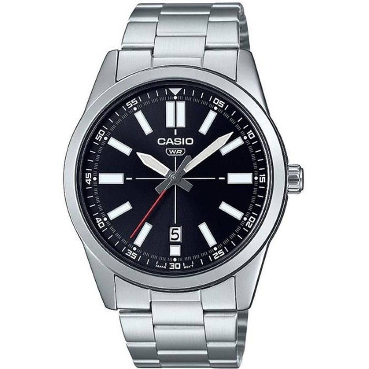 Casio Herrenuhr COLLECTION Schwarz Silber (Ø 41 mm) – Produktansicht 2