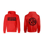 Unisex Hoodie Dungeons & Dragons Logo Rot – XL