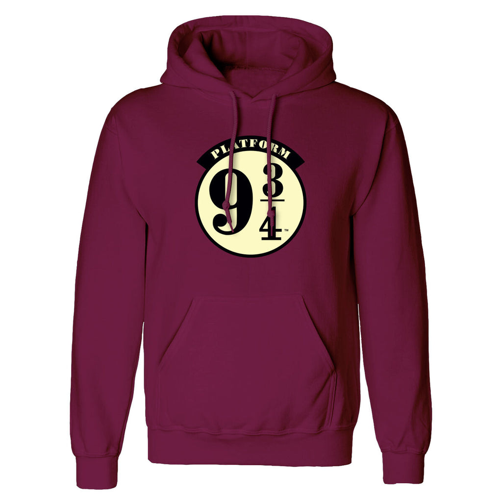 Harry Potter Unisex-Hoodie Platform 9 & 3 Quarters Burgundy – Produktansicht 1