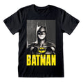 Batman Kurzarm-T-Shirt Keaton Batman Schwarz Unisex – Produktansicht 1