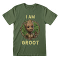 Marvel Kurzarm-T-Shirt Badge Grün Unisex – Produktansicht 1