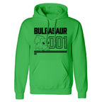 Unisex Hoodie Pokémon Bulbasaur Line Art Grün