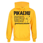 Pokémon Unisex-Hoodie Picachu Line Art Gelb – Produktansicht 1