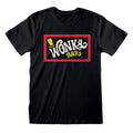 Willy Wonka Unisex Kurzarm-T-Shirt Bar Schwarz – XXL