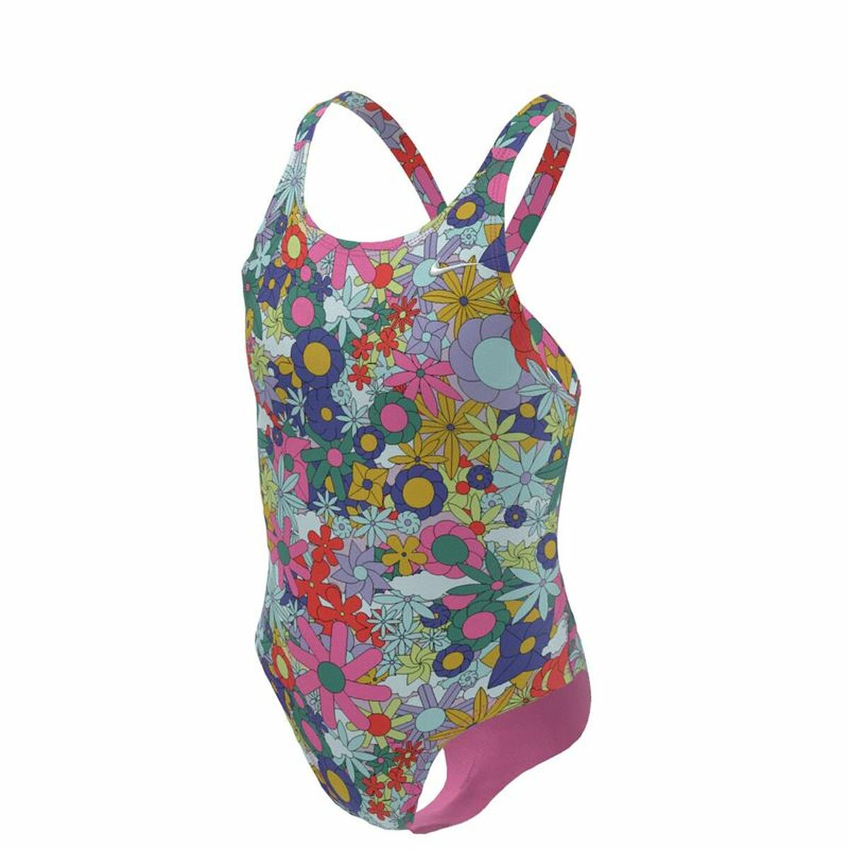 Nike For Girls' Swimsuit - Pink