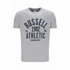 Russell Athletic Herren-Kurzarm-T-Shirt AMT A40101 Grau – XXL
