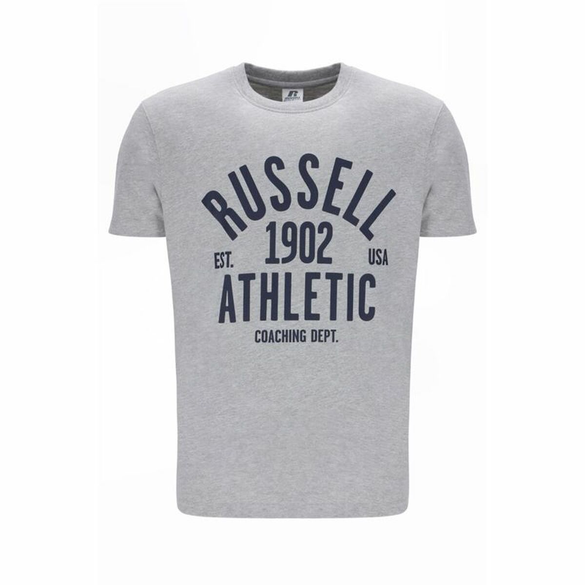 Russell Athletic Herren-Kurzarm-T-Shirt AMT A40101 Grau – XXL