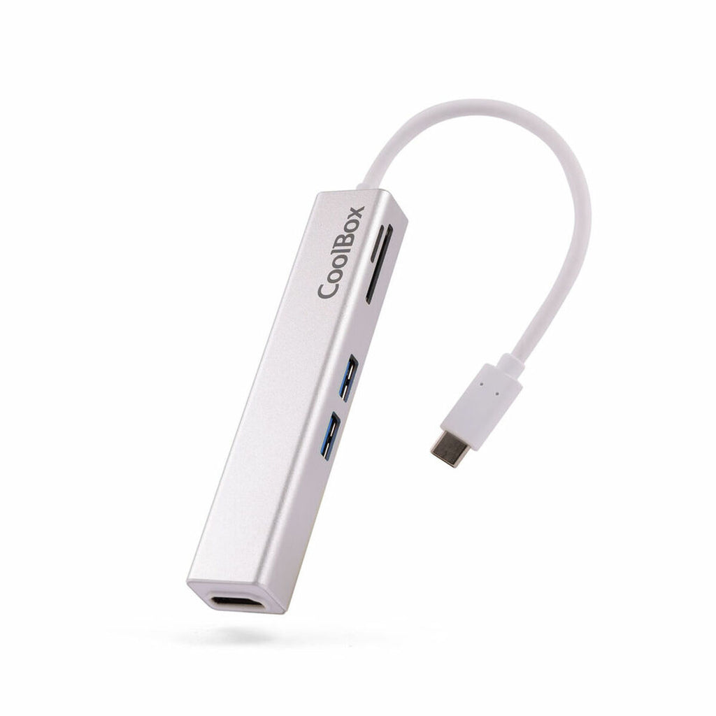 CoolBox Dockstation COO-DOCK-02 Weiß – Produktansicht 1