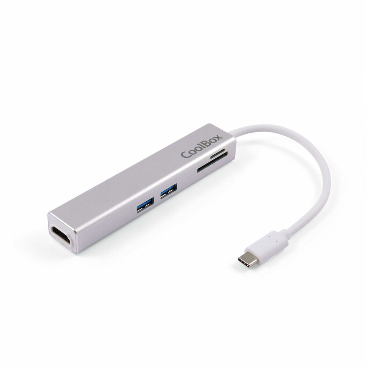 CoolBox Dockstation COO-DOCK-02 Weiß – Produktansicht 3