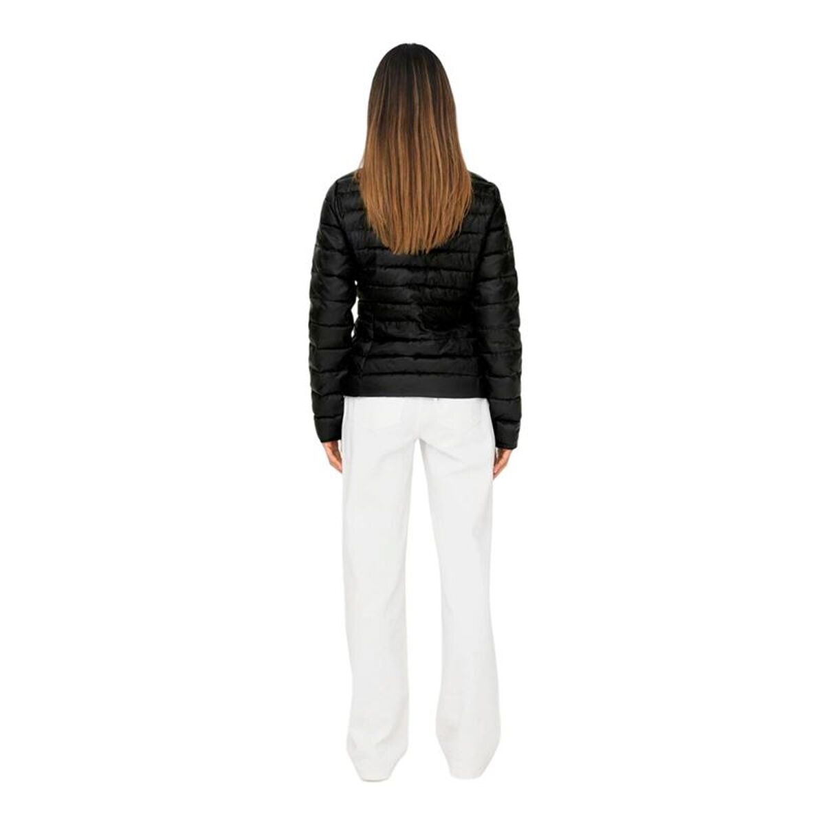 Only Damen-Sportjacke Onltahoe Quilted Schwarz – Produktansicht 4