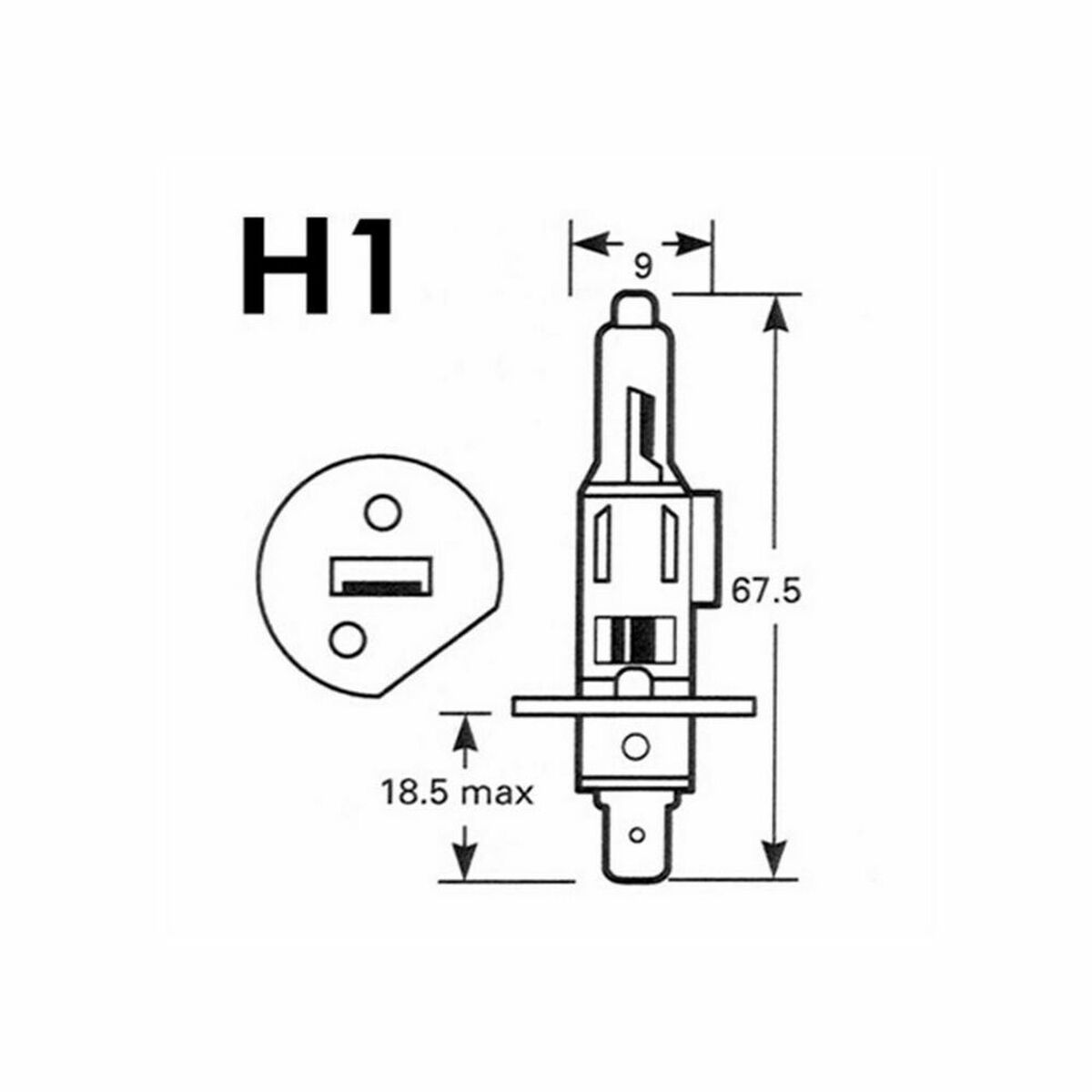 M-Tech Auto Bulb PTZSW1-DUO H1 P14,5s – Produktansicht 4