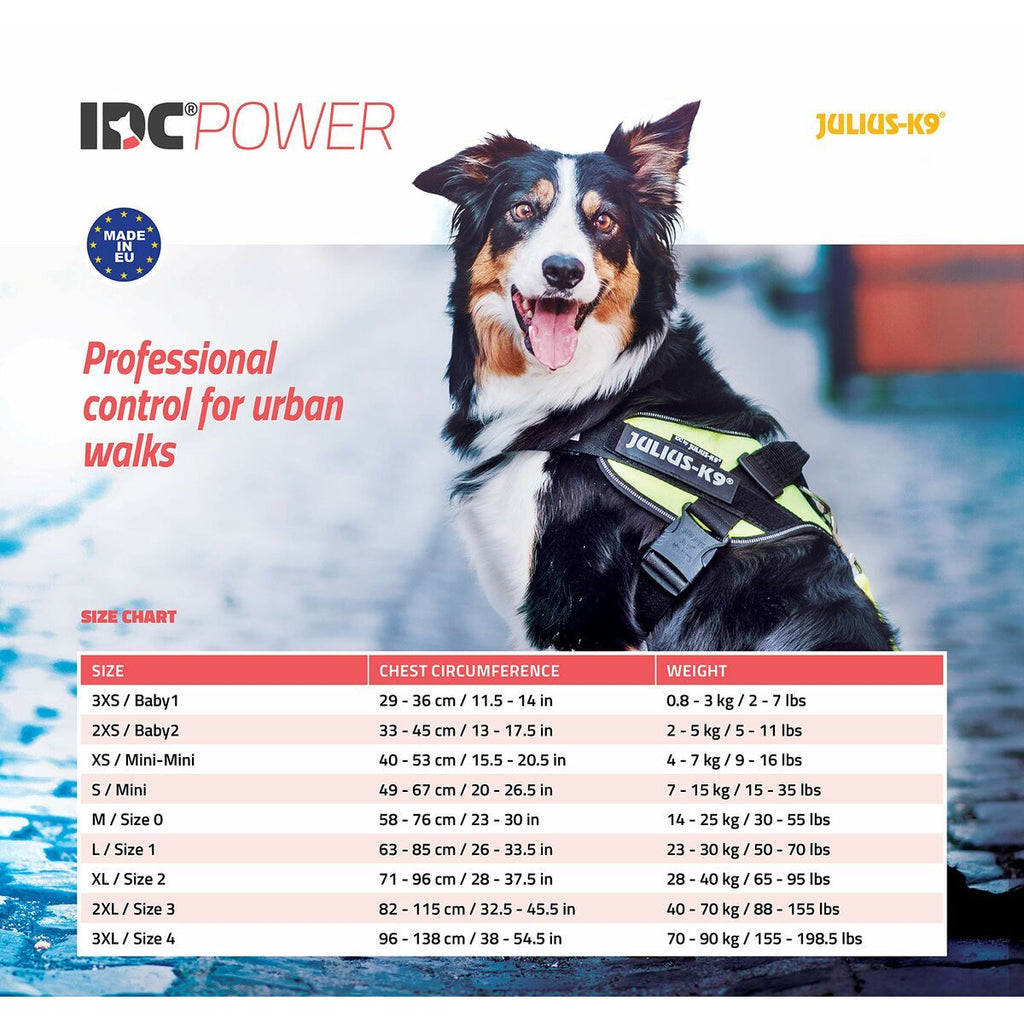 Julius K9 Hundegeschirr IDC Schwarz – Produktansicht 6