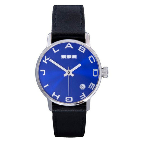 666 Barcelona Unisex-Armbanduhr 666-274 Schwarz (Ø 35 mm) – Produktbild 1