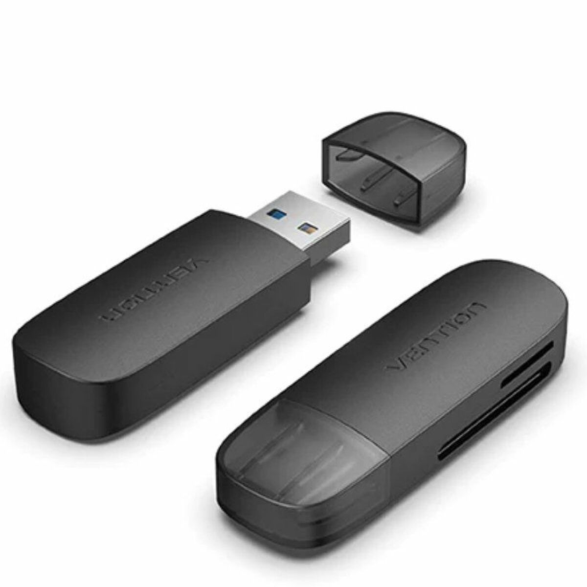 Externer Kartenleser Vention CLGB0 Schwarz – Produktansicht 2