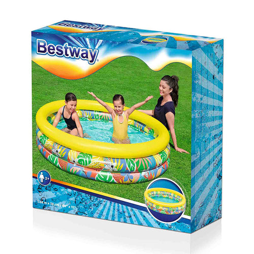 Bestway Aufblasbares Planschbecken für Kinder – 168 x 38 cm – Produktansicht 2