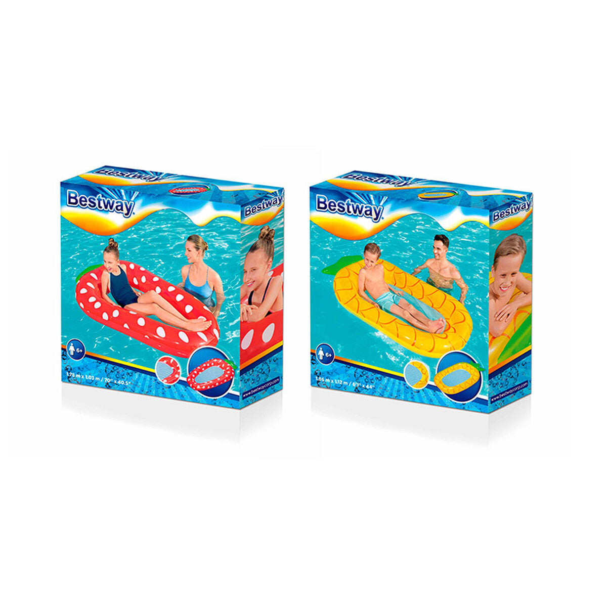 Bestway Luftmatratze Fruits + 6 Years – Produktansicht 2