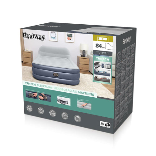 Bestway Aufblasbar Double Bed mit Motor & Headboard Camping 67923 – Produktansicht 2