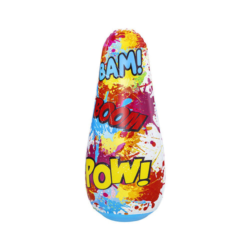 Bestway Kinder-Aufblasbar Boxing Punchbag mit Stand Comics 119 cm – Produktansicht 1