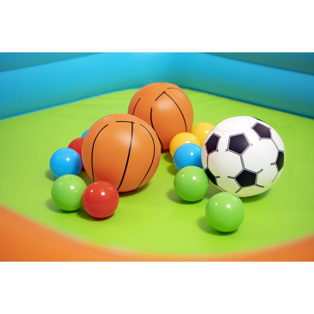 Bestway Aufblasbarer Kinderpool mit Baskets, Balls +2 Years Garten – Produktansicht 4