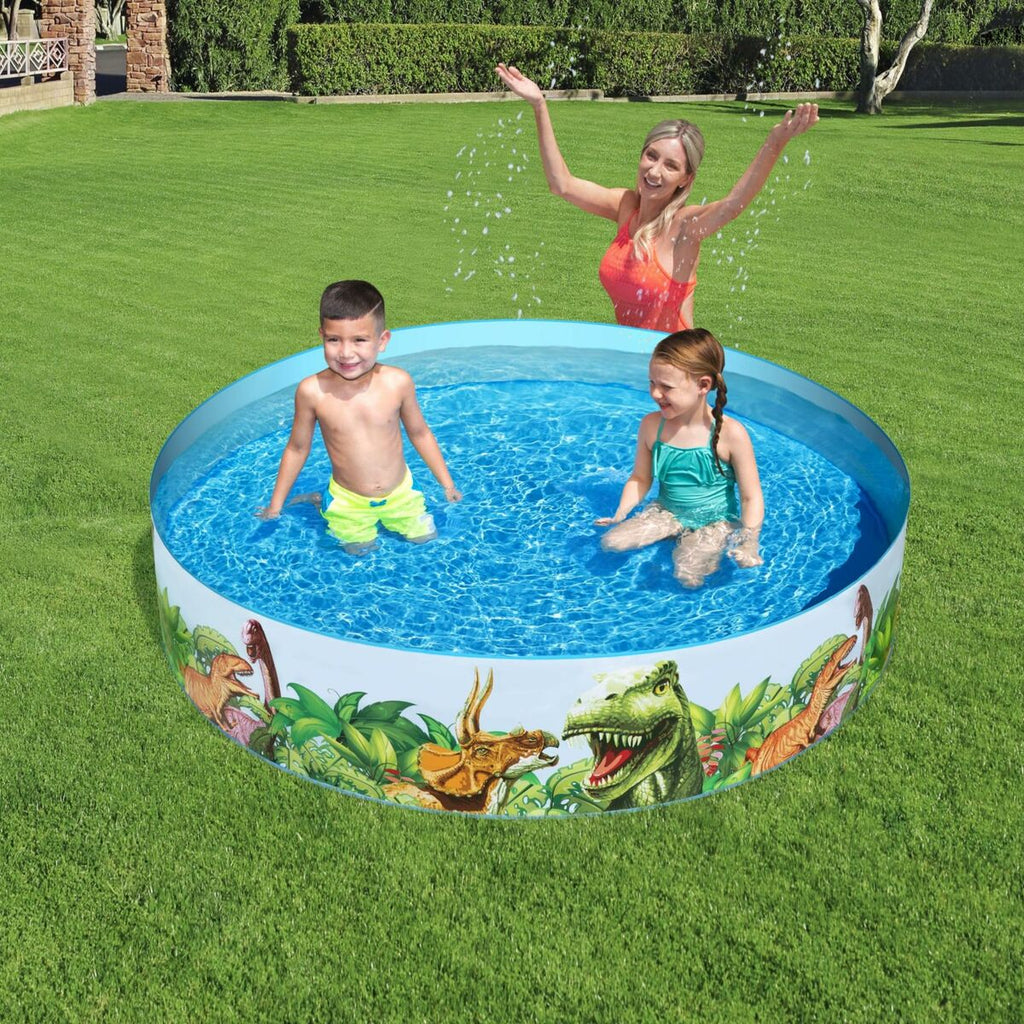 Bestway Aufblasbares Planschbecken für Kinder Dinosaurs – Produktansicht 9