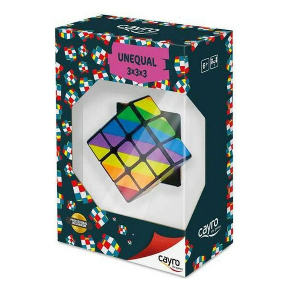 Cayro Brettspiel Unequal Cube YJ8313 3 x 3 – Produktansicht 1