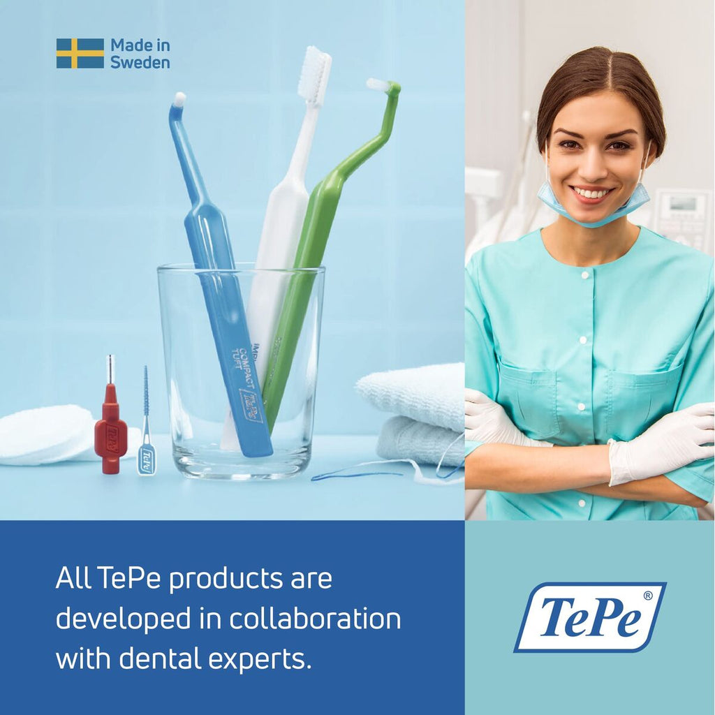 Tepe Zahnbürste Compact Weich Hellrosa – Produktansicht 10