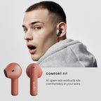 Sudio In-Ear-Bluetooth-Kopfhörer A1 True Kabellos Orange – Produktansicht 5