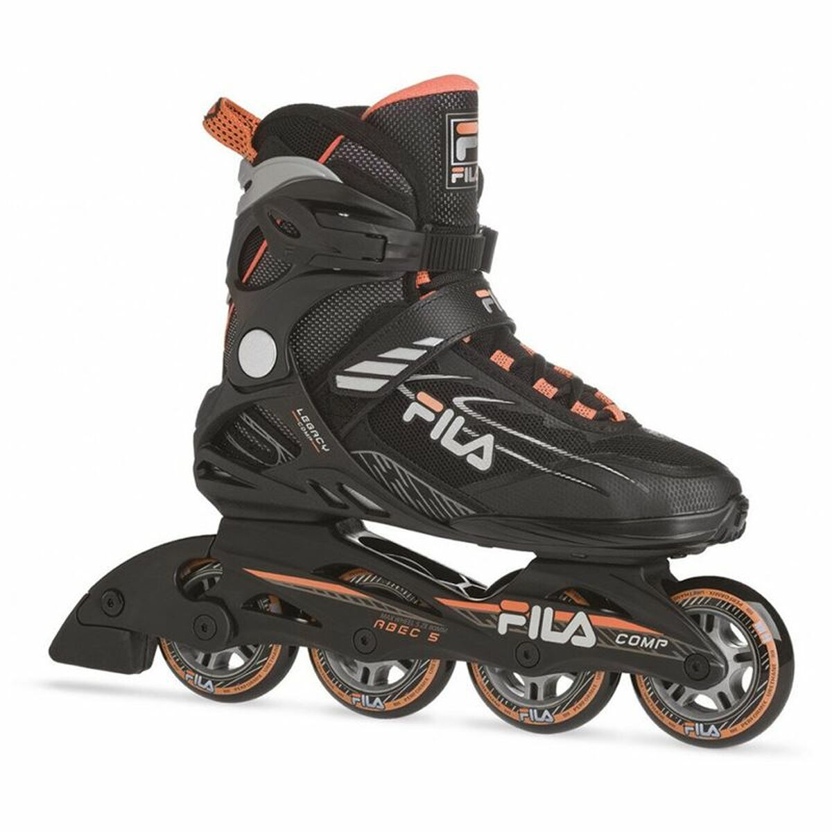 Fila Inline Skates Legacy Comp Schwarz Erwachsenes – 38.5