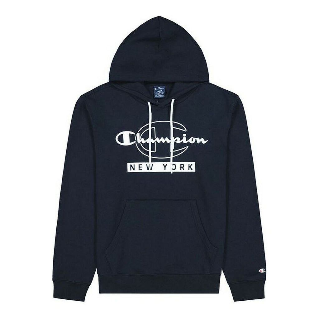 Men’s Sweatshirt without Hood Champion New York Graphic Print Dark