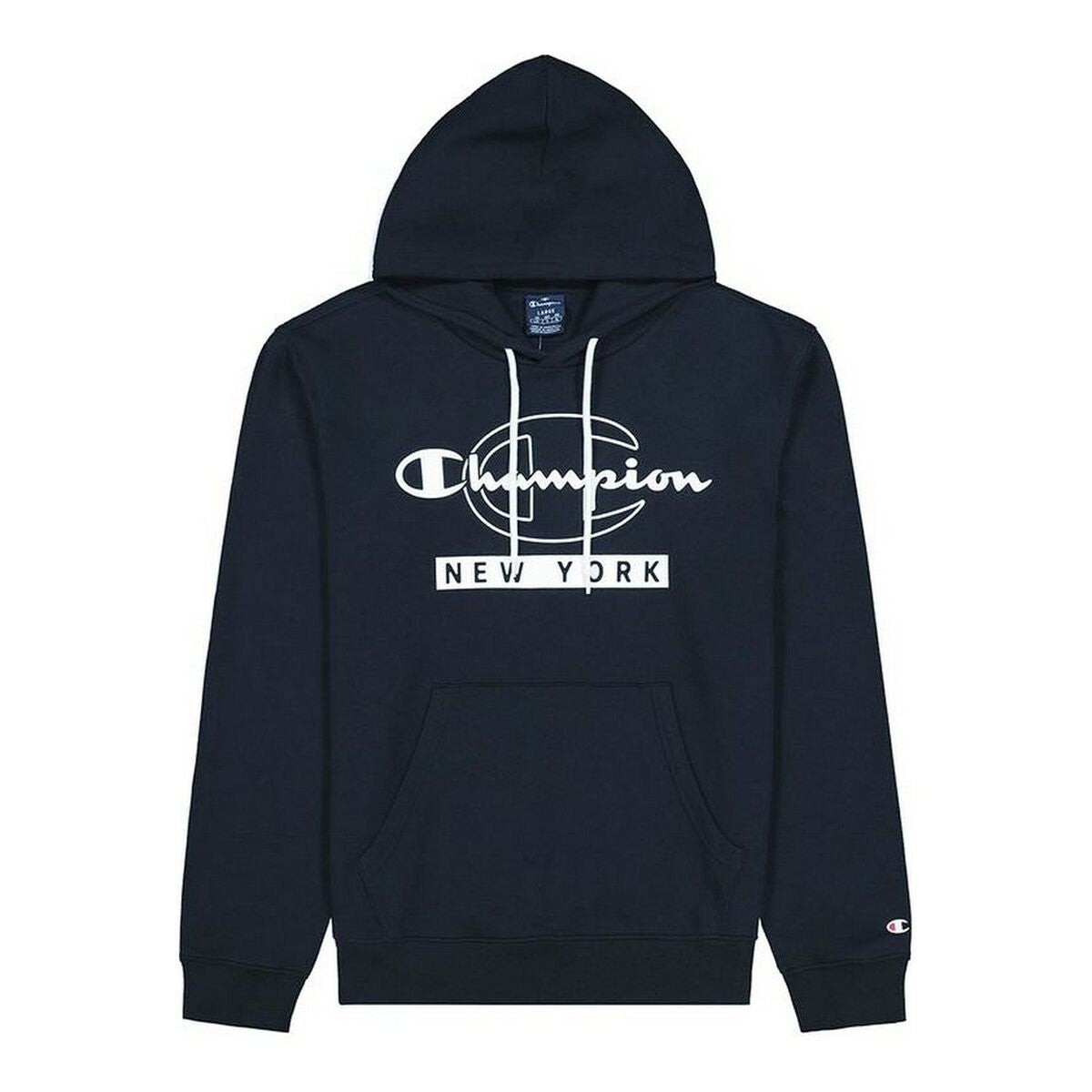 Men’s Sweatshirt without Hood Champion New York Graphic Print Dark