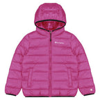 Sports Jacket Champion Hooded Jr Pink