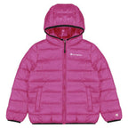 Sports Jacket Champion Hooded Jr Pink
