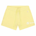 Sports Shorts for Women Champion Drawcord Pocket Yellow