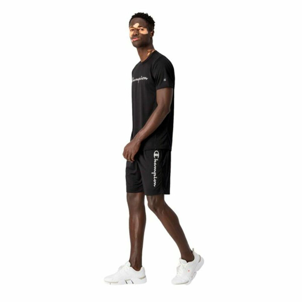 Men's Sports Shorts Champion Script Logo